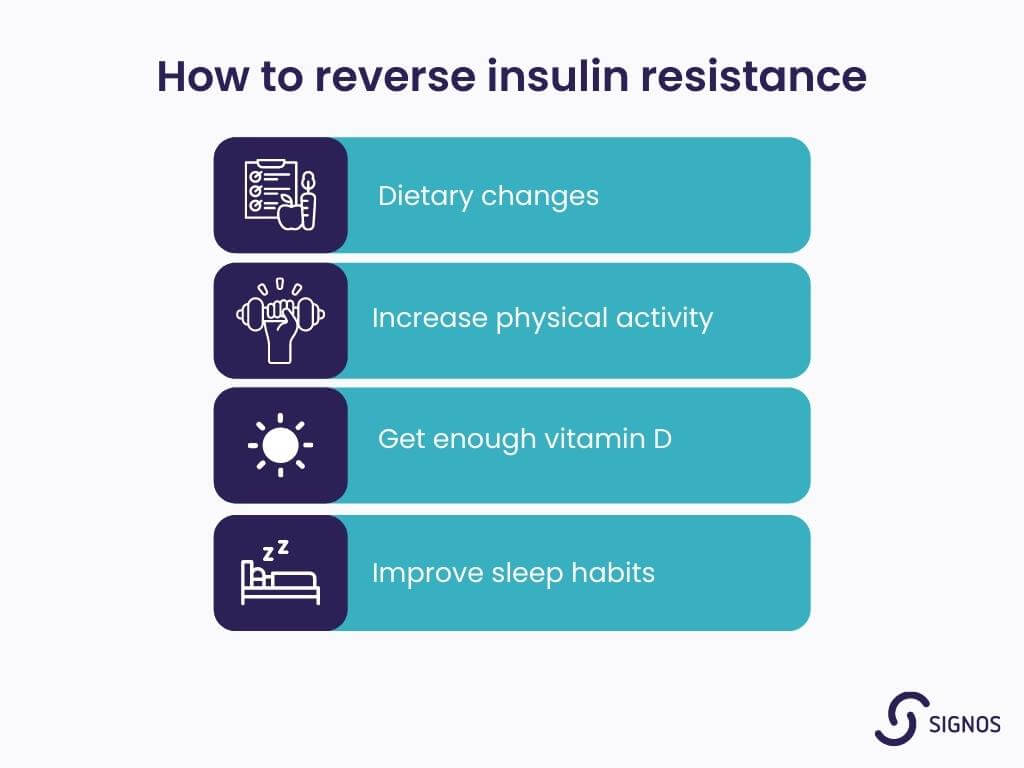 Infographic: How to reverse insulin resistance