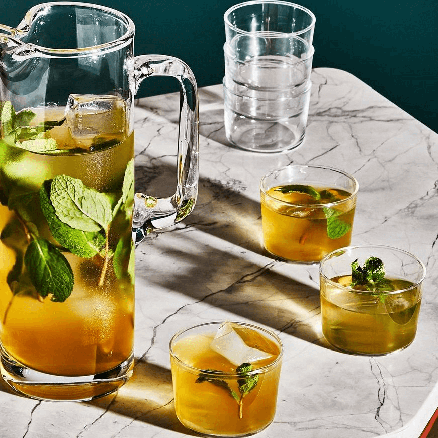 Iced Lemongrass Mint Tea