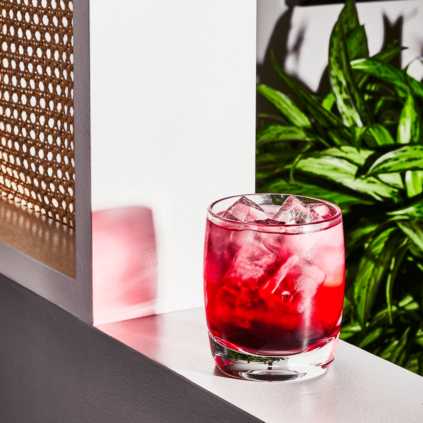 Ginger Hibiscus Spritzer